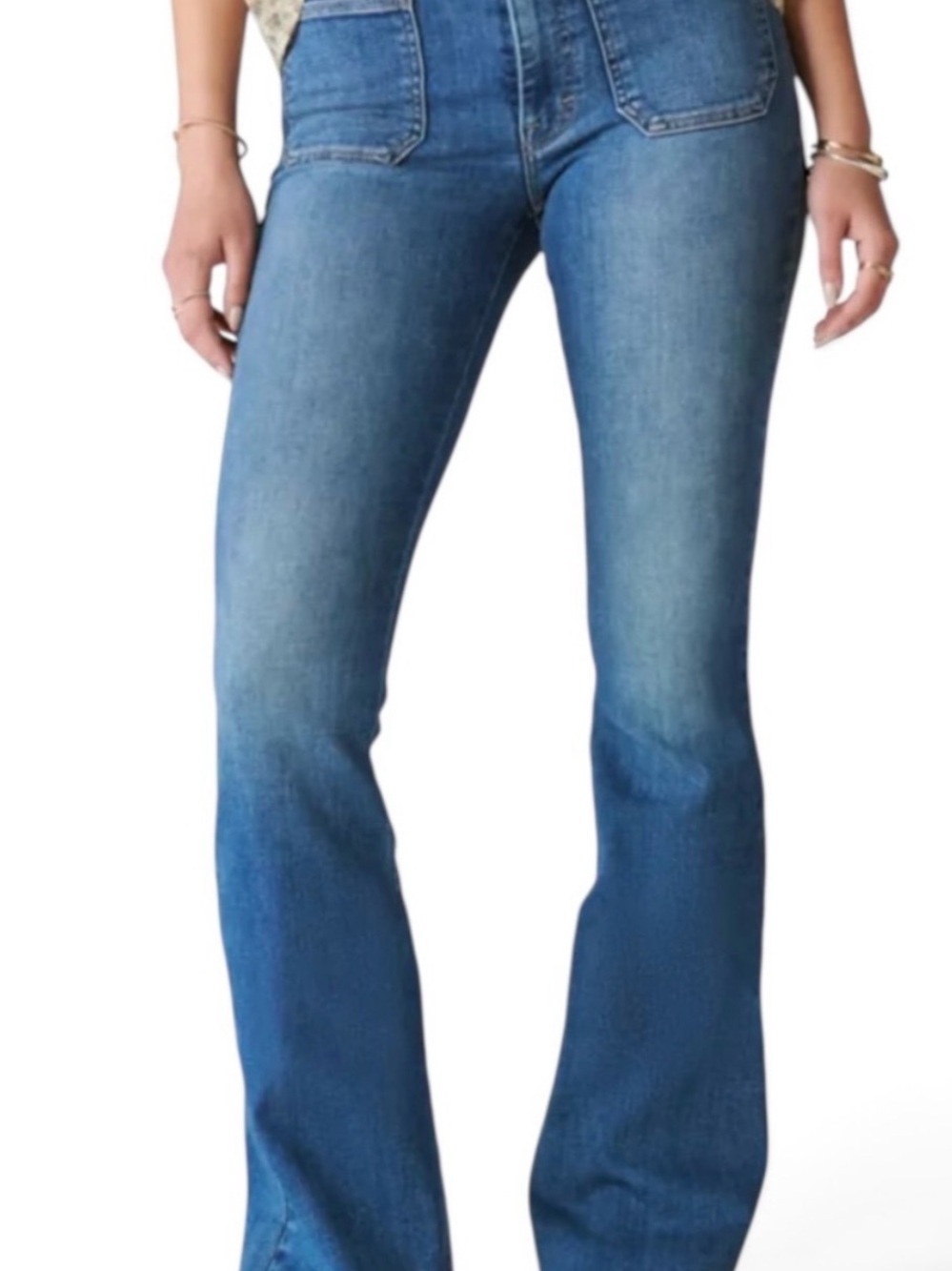 Women’s Lucky Brand Stevie Flare High Rise size 8